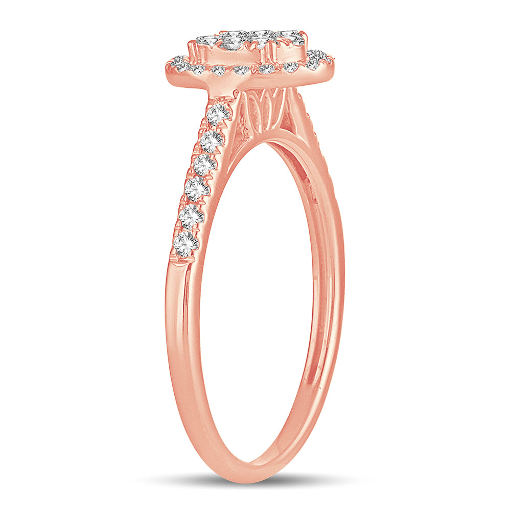 14K 0.33CT Diamond Ring