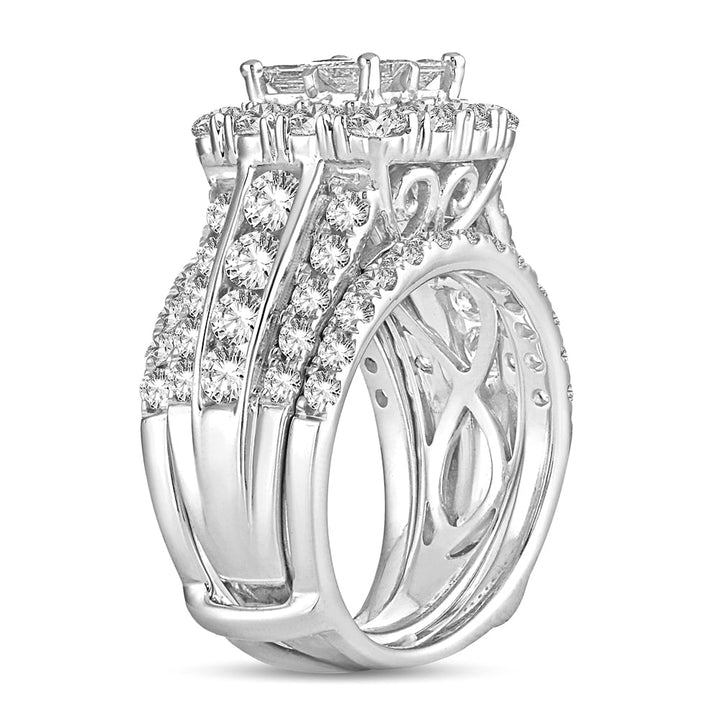14K 4.00CT Diamond bridal ring