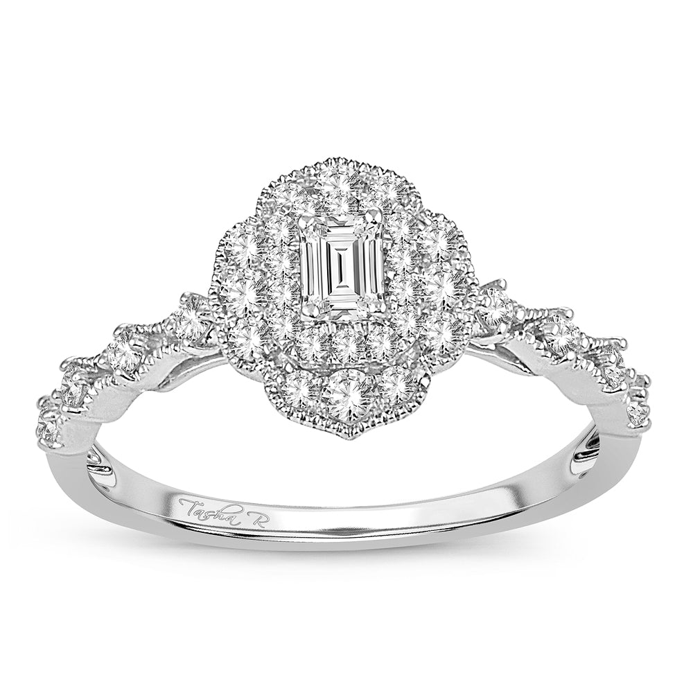 Elegant 14K 0.50CT Diamond ring