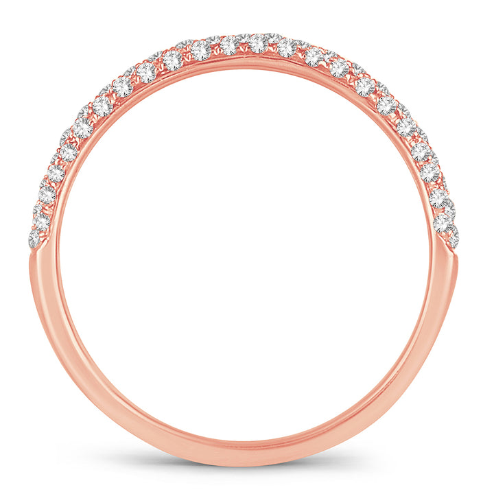 14K 0.33ct Diamond Band