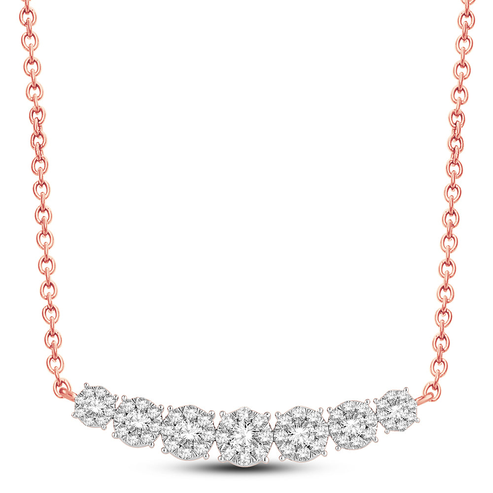 14K 3.03CT Diamond Necklace