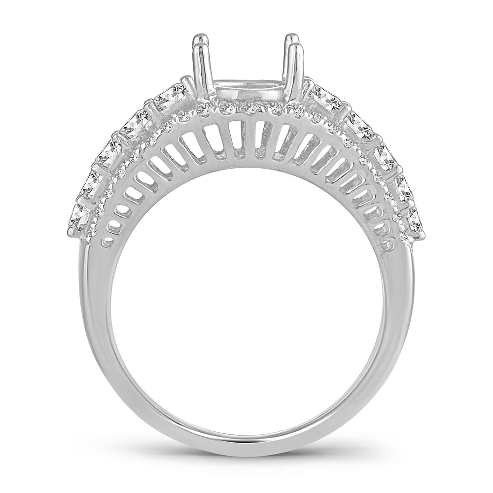 14K 0.90CT Diamond RING GUARD