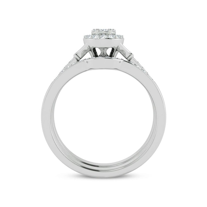 14K 0.26ct Diamond Bridal Ring
