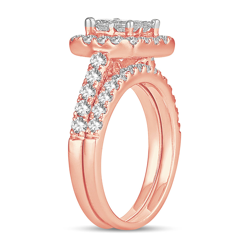 14K 1.75ct Bridal Ring