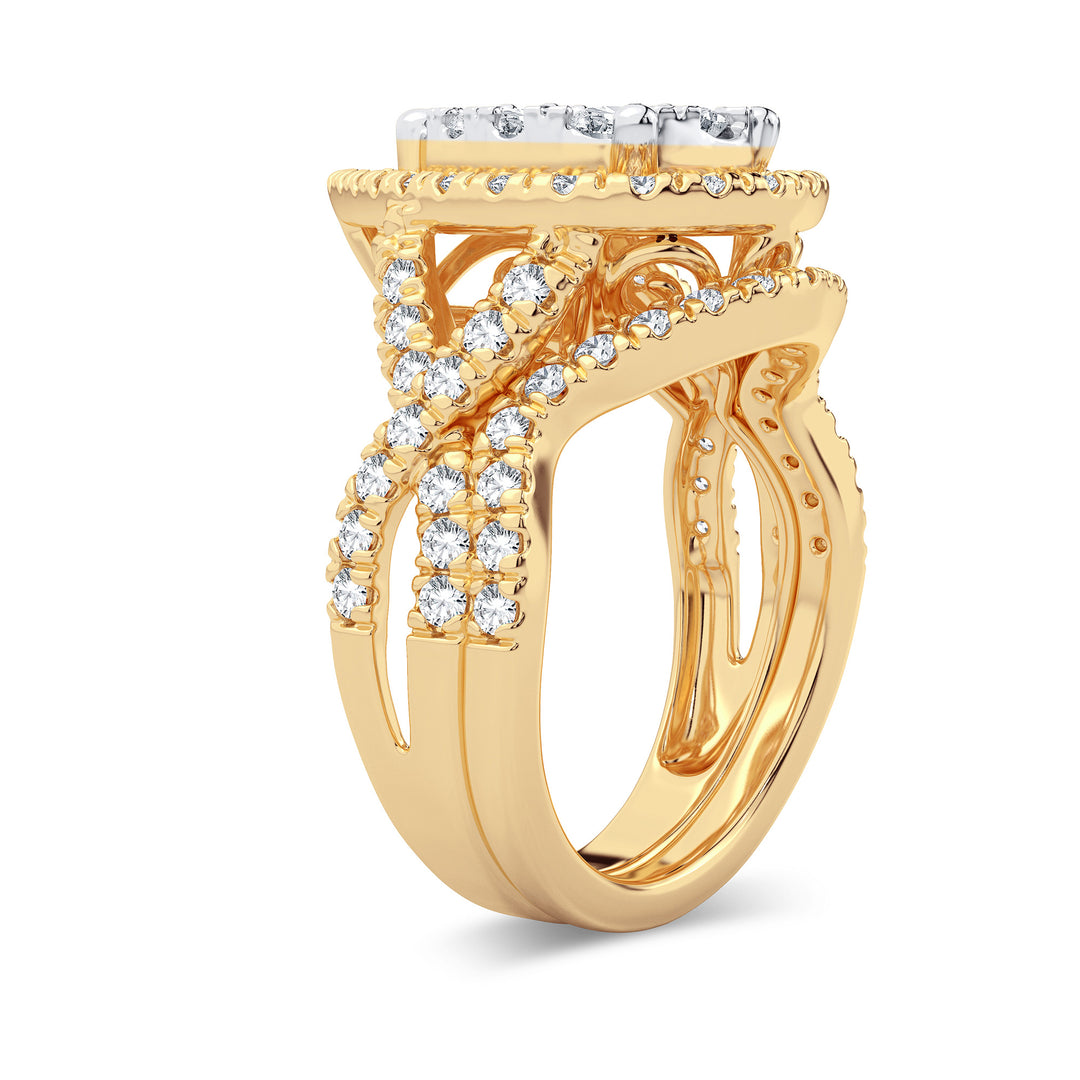 14K 2.00CT Diamond Bridal Ring