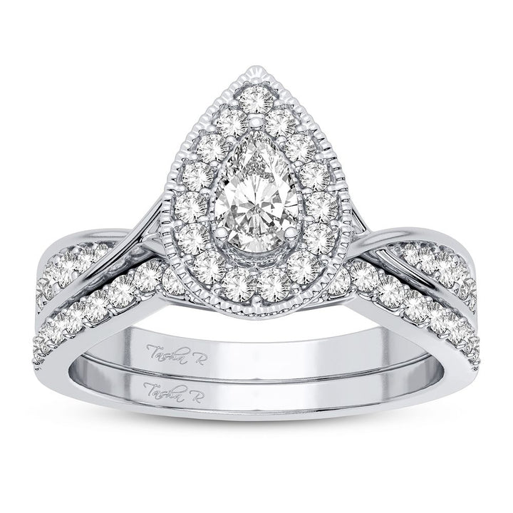 14K 0.60CT Diamond Bridal Ring