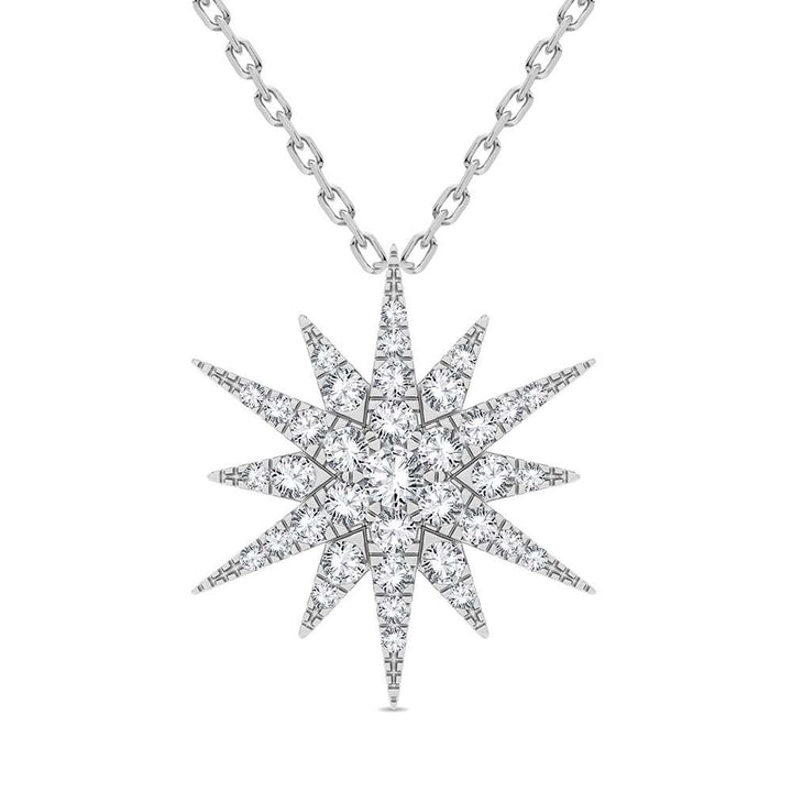 10K 1.14CT Diamond Pendant