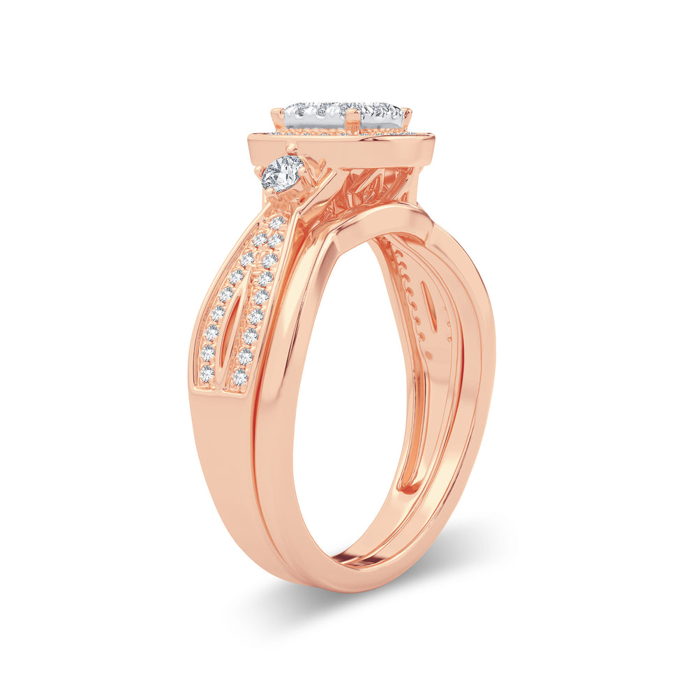 14K 0.40CT DIAMOND BRIDAL RING