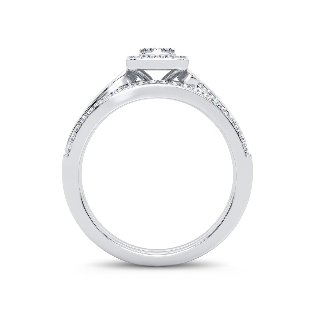 14K 0.40CT DIAMOND BRIDAL RING