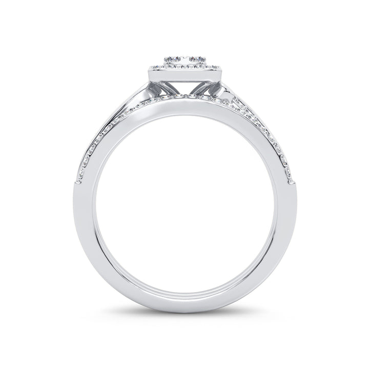 14K 0.40CT DIAMOND BRIDAL RING