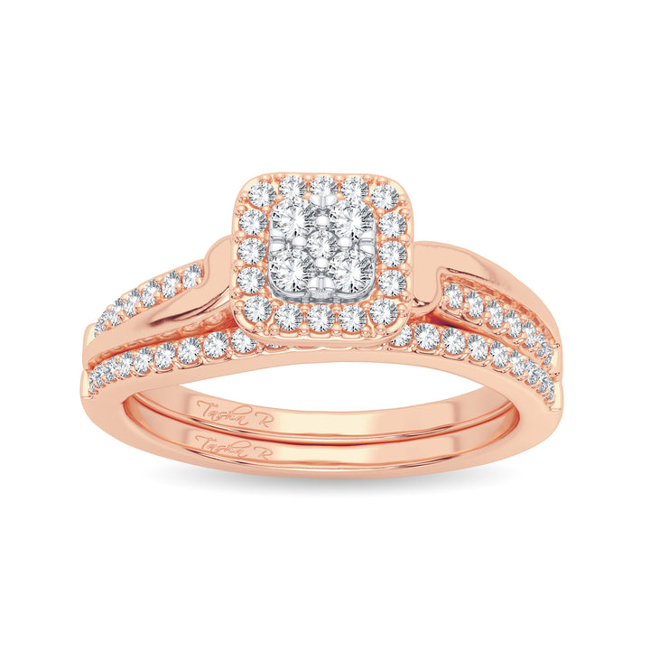 14K 0.40CT DIAMOND BRIDAL RING