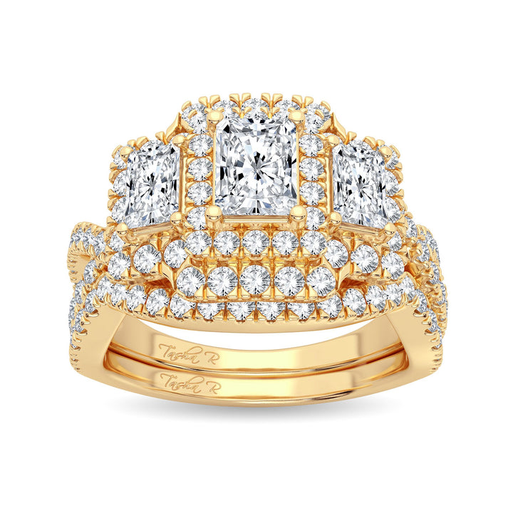 14K 2.00CT Diamond Bridal Ring