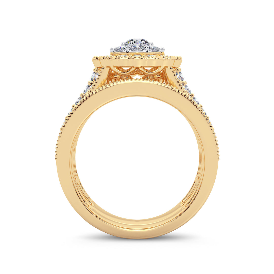 14K 2.00CT Diamond Bridal Ring