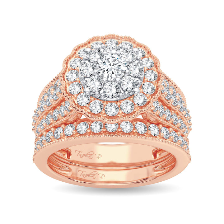 14K 2.00CT Diamond Bridal Ring