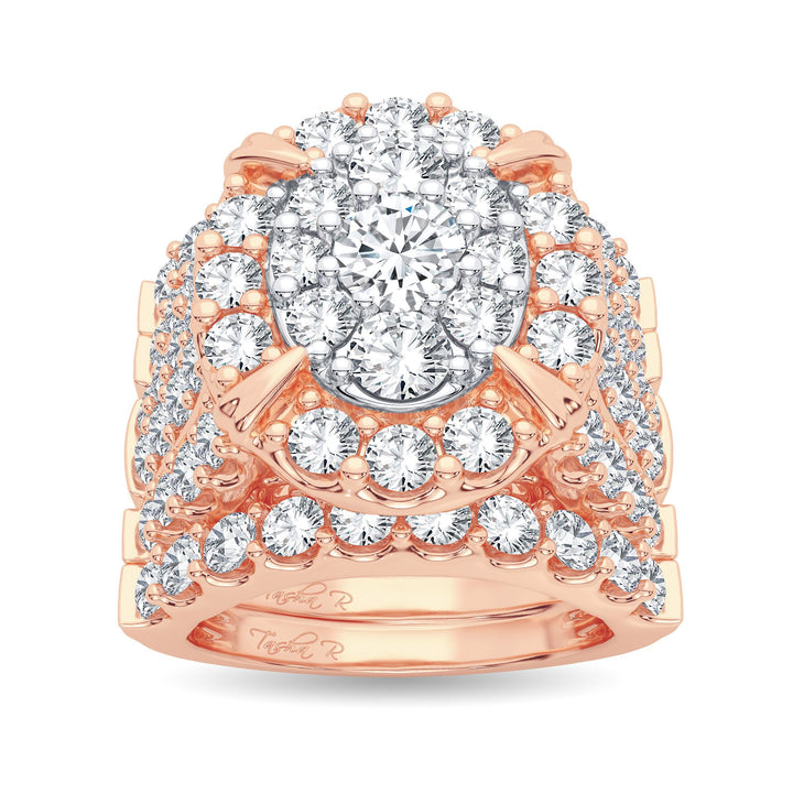 14K 5.00CT Diamond Bridal Ring