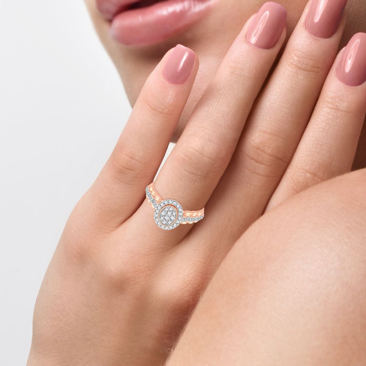 14K 0.50CT DIAMOND RING