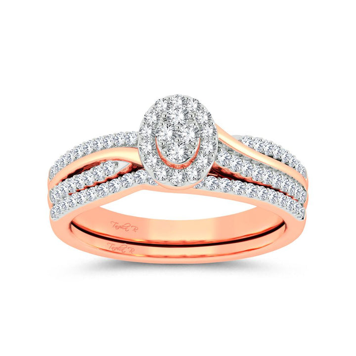 14K 0.50ct Diamond Bridal Ring