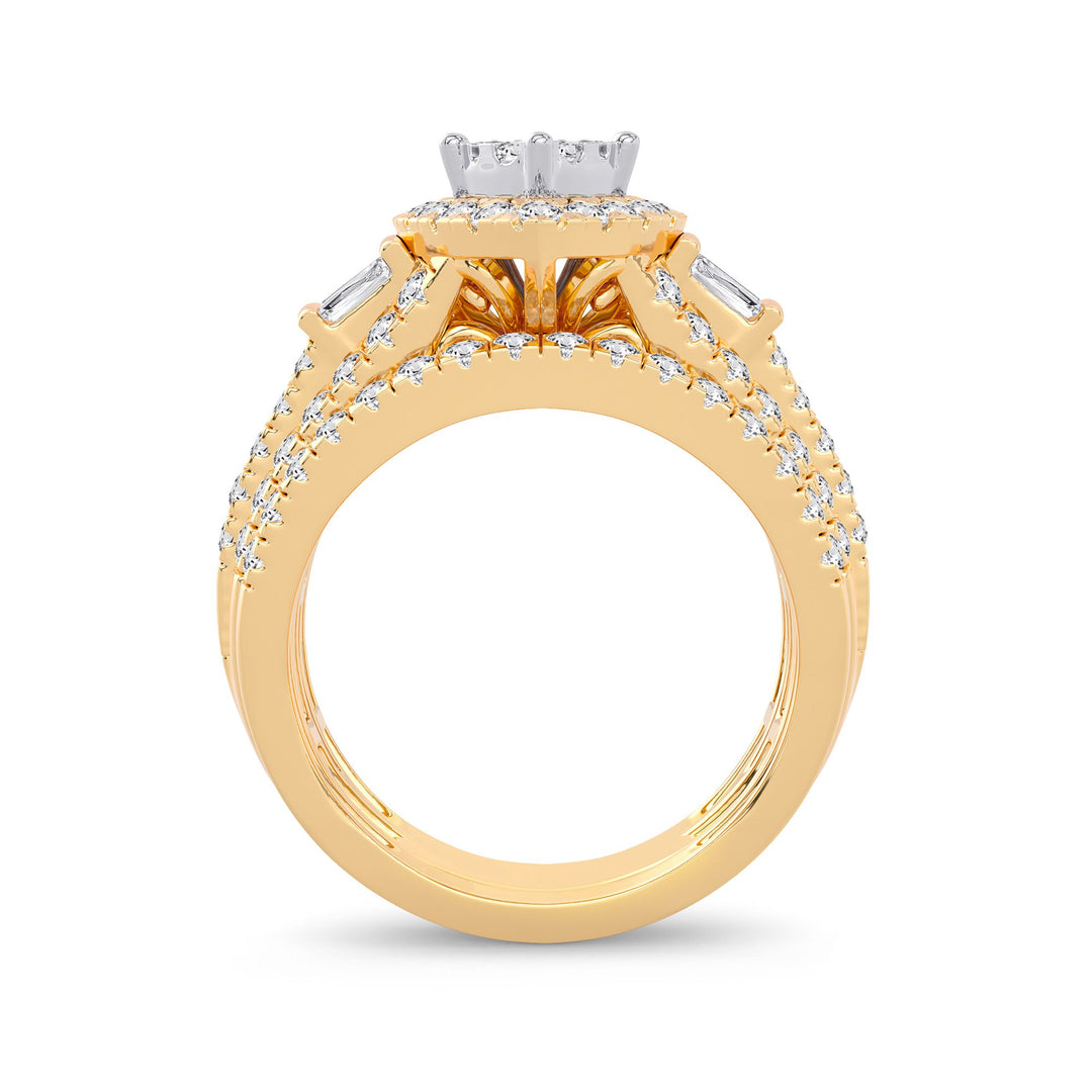 14K 1.91ct Diamond Bridal Ring