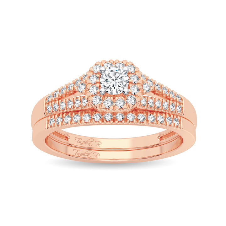 14K 0.33CT Diamond Bridal Ring