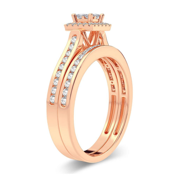14K 0.42CT Diamond Bridal Ring