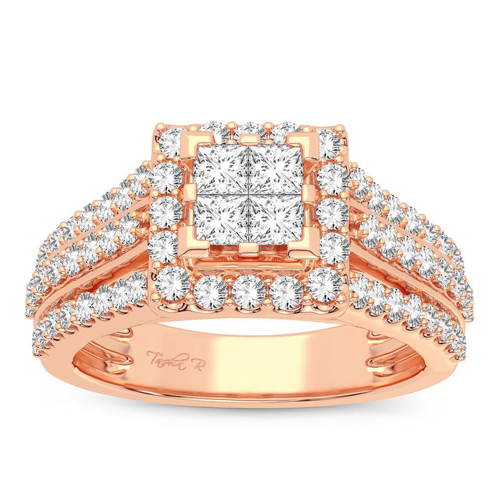 14K 1.00CT Diamond Ring