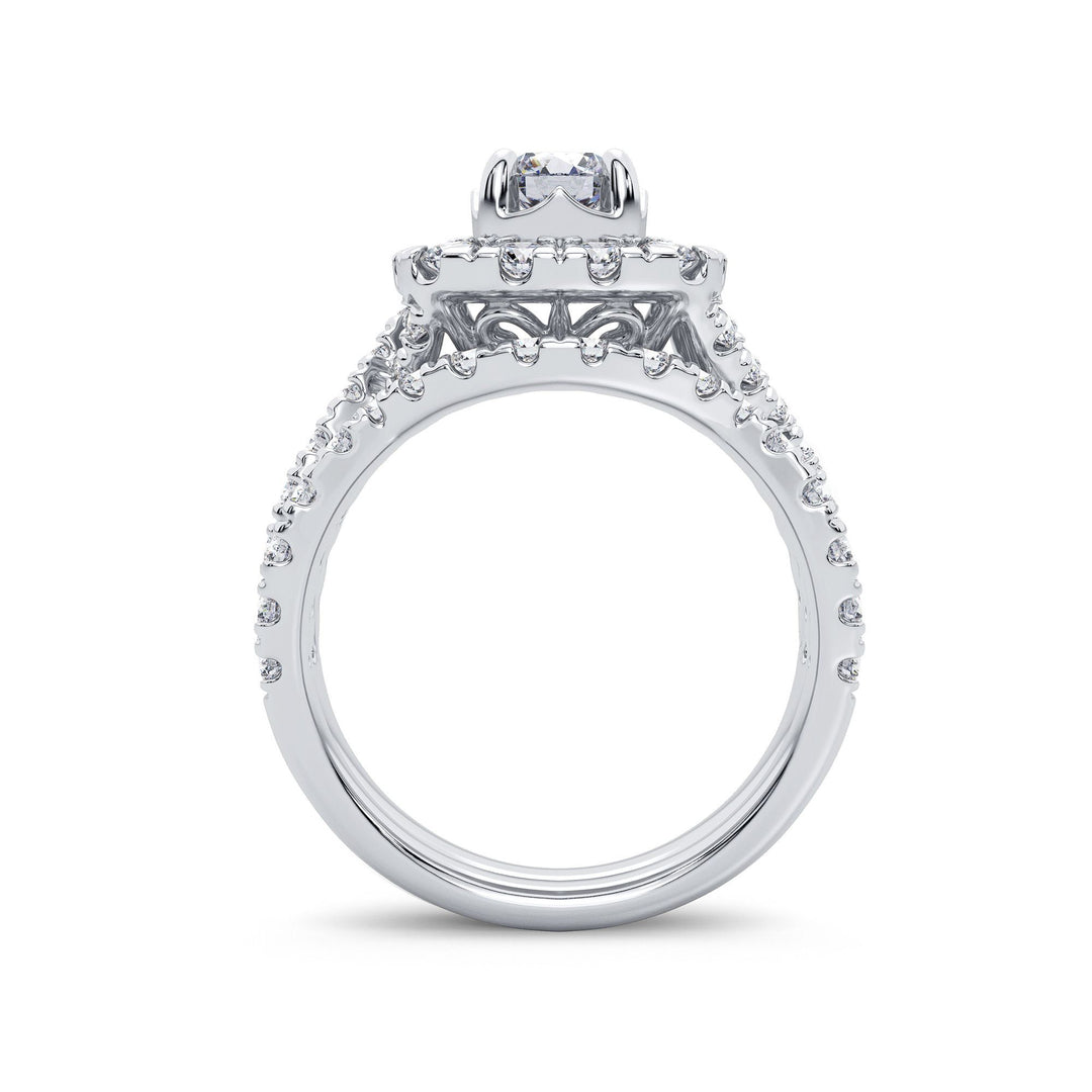 14K 2.00CT Diamond Bridal Ring