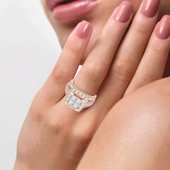 14K 3.00CT Diamond Ring