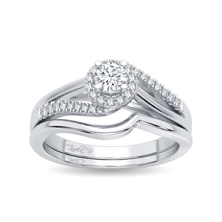 14K 0.25CT Diamond Bridal Ring