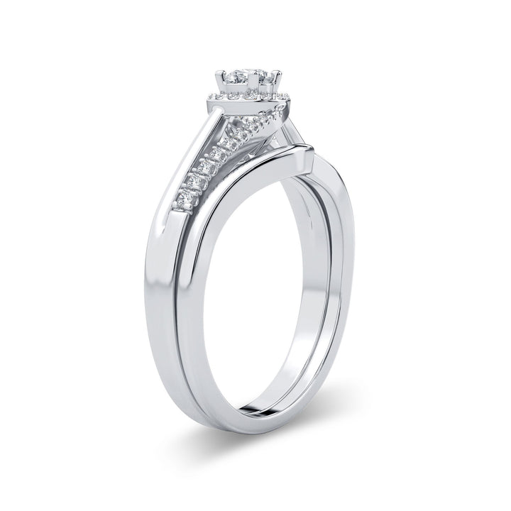 14K 0.25CT Diamond Bridal Ring