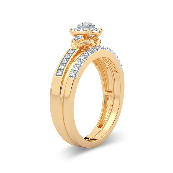 14K 0.33CT Diamond Bridal Ring