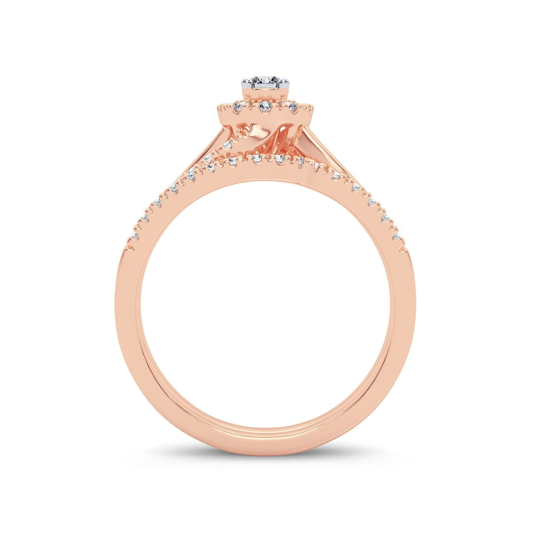 14K 0.50CT Diamond Bridal Ring