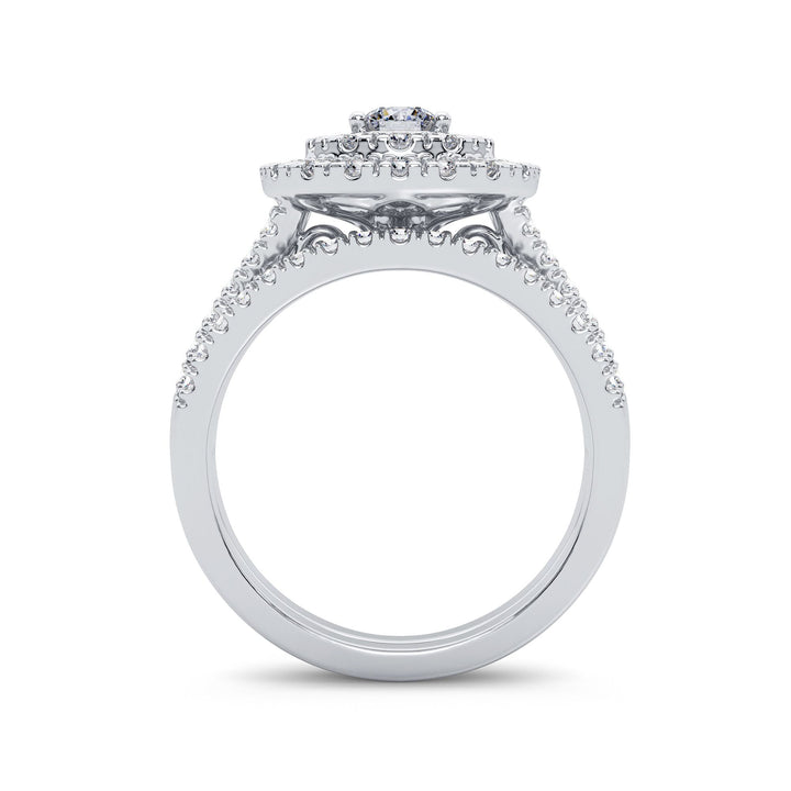 14K 1.00CT Diamond Bridal Ring