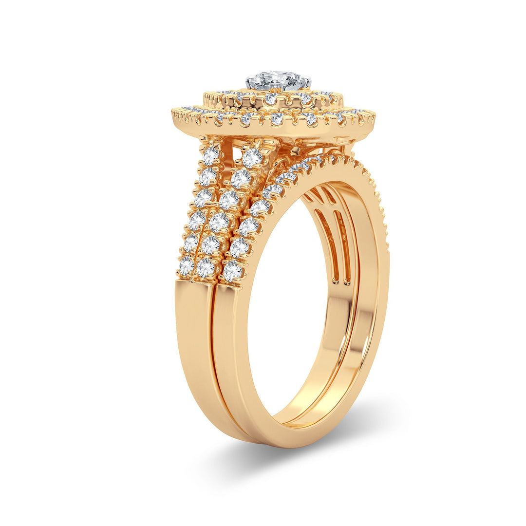 14K 1.00CT Diamond Bridal Ring