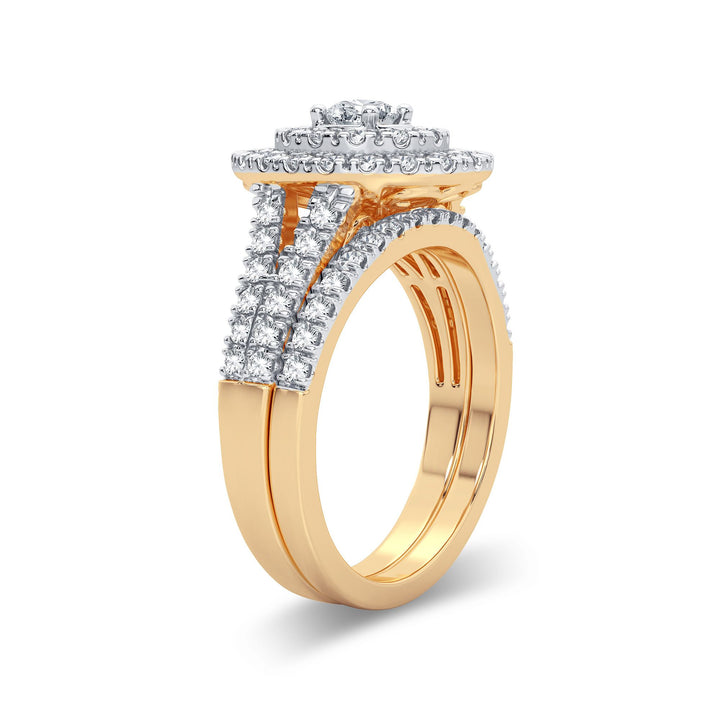 14K 1.00CT Diamond Bridal Ring