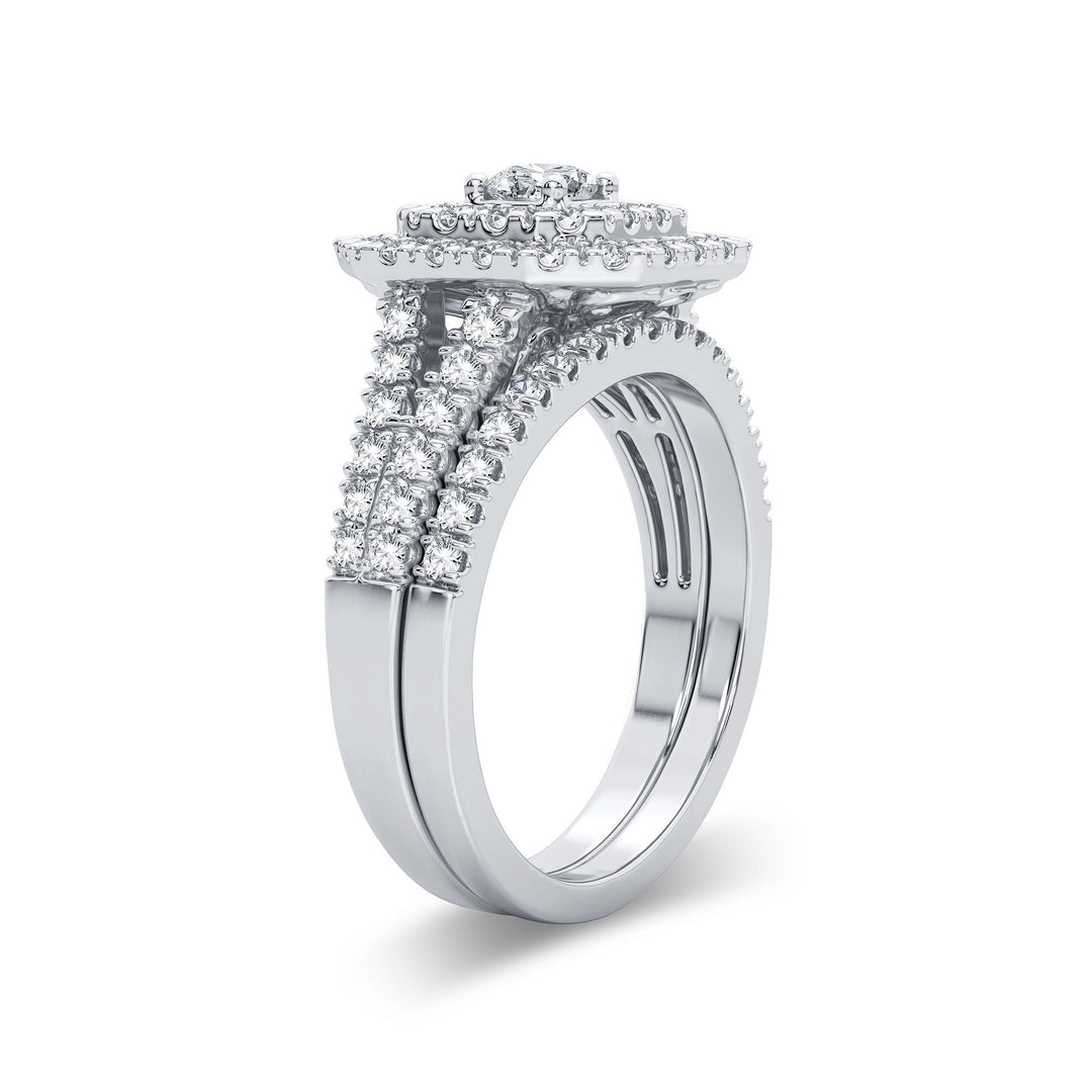 14K 1.00CT Diamond Bridal Ring