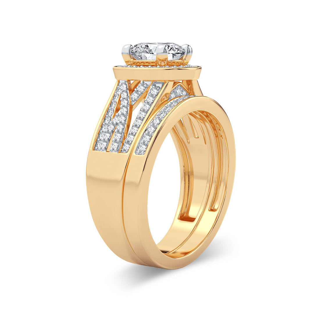 14K 1.45CT Diamond Bridal Ring