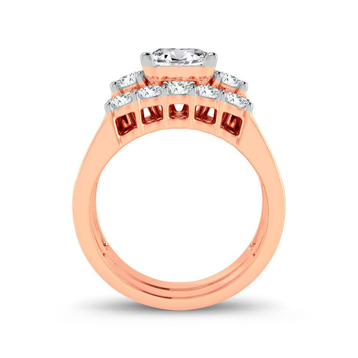14K  2.12ct Diamond Bridal Ring
