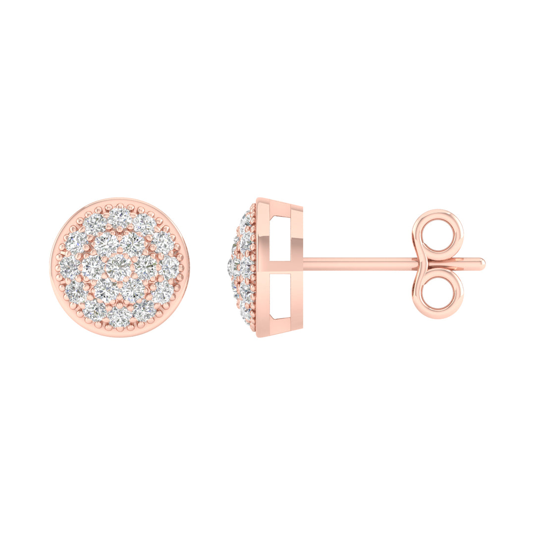 10K 0.10CT Diamond Earring