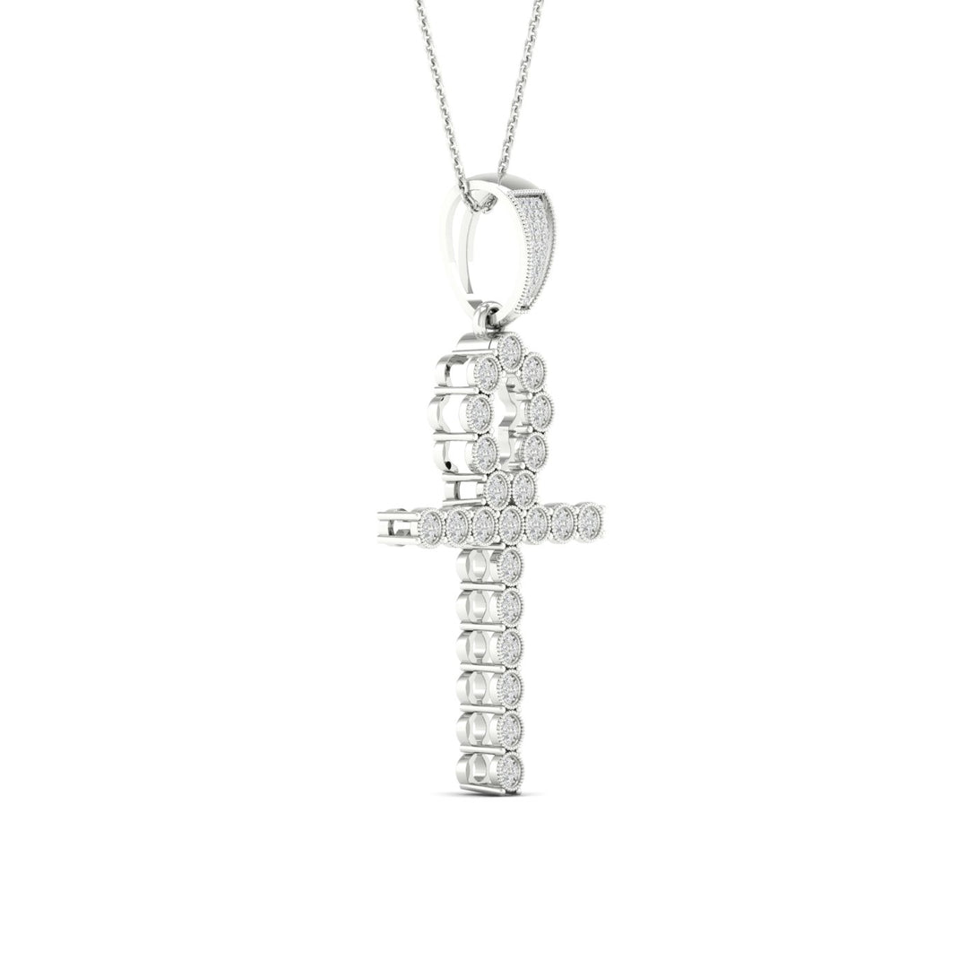 10K 0.38CT Diamond Pendant