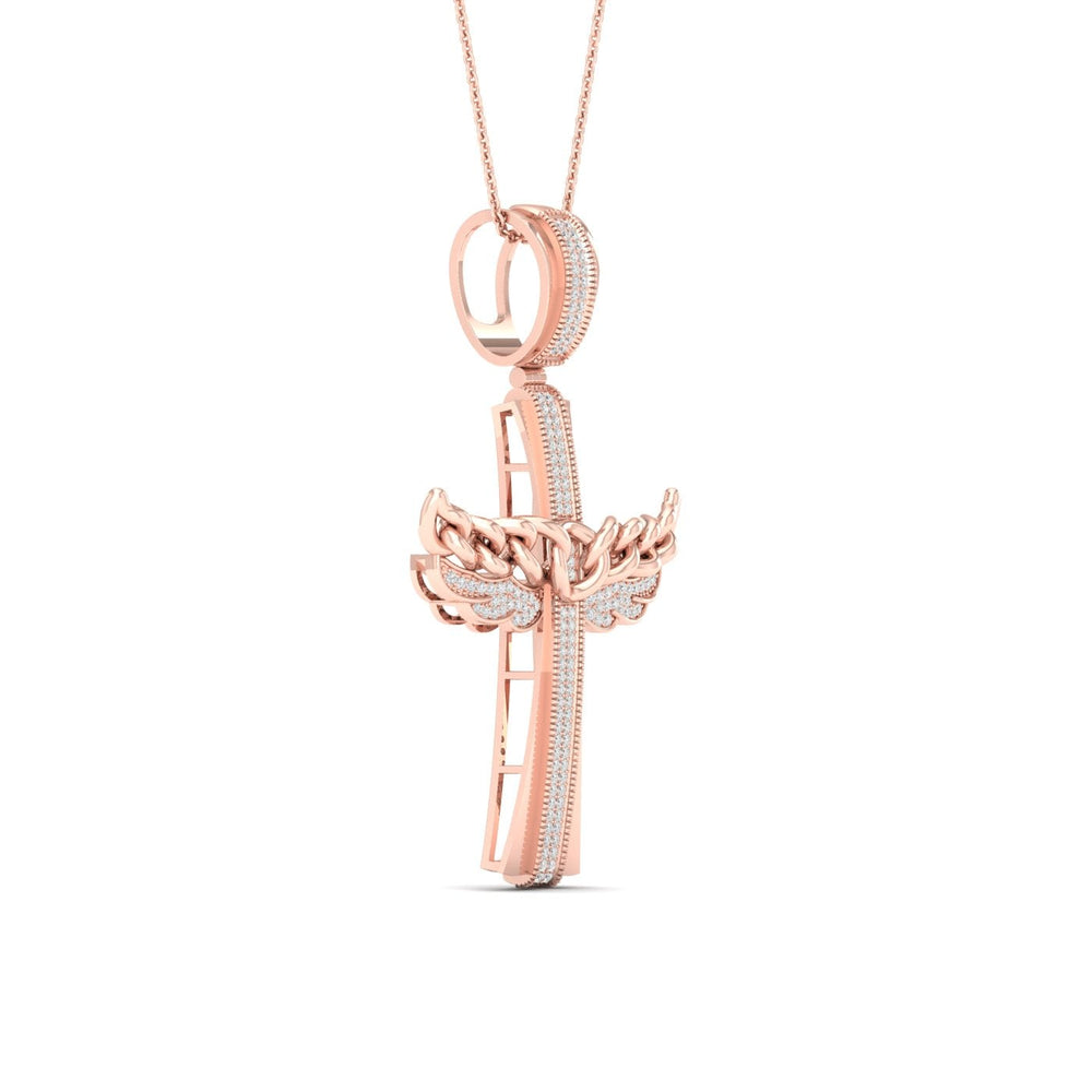 10K 0.43CT Diamond Pendant