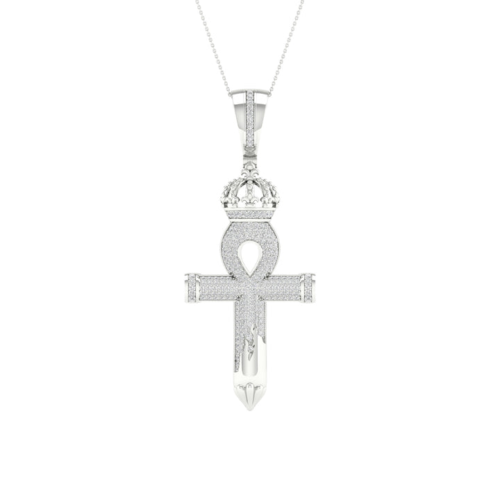 10K 0.50CT Diamond Pendant