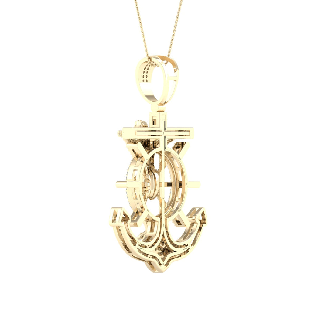 10K 0.33CT Diamond Pendant