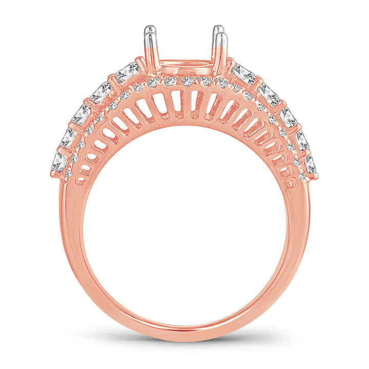 14K 0.90CT Diamond RING GUARD