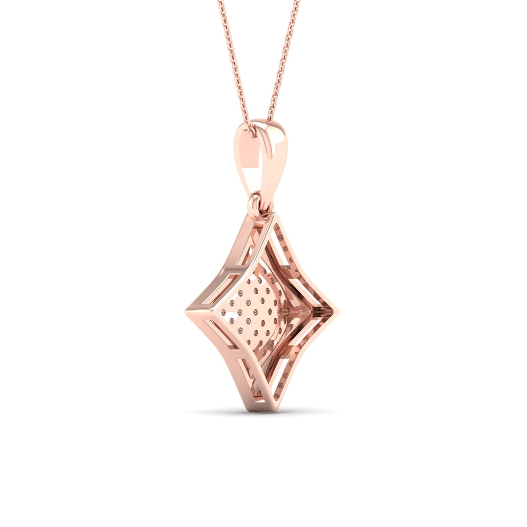 10K 0.10CT Diamond Pendant