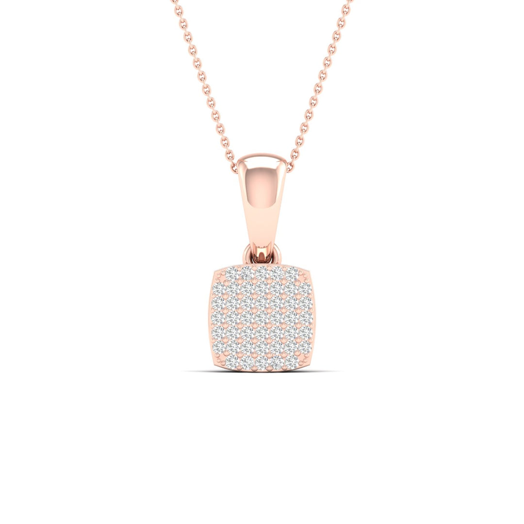 10K 0.12CT Diamond Pendant