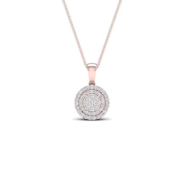 10K 0.13CT Diamond Pendant