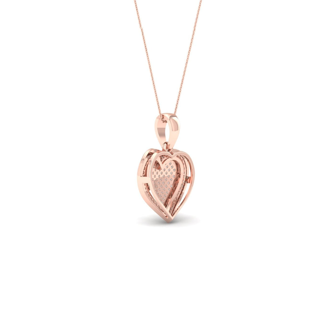 10K 0.33CT Diamond PEND