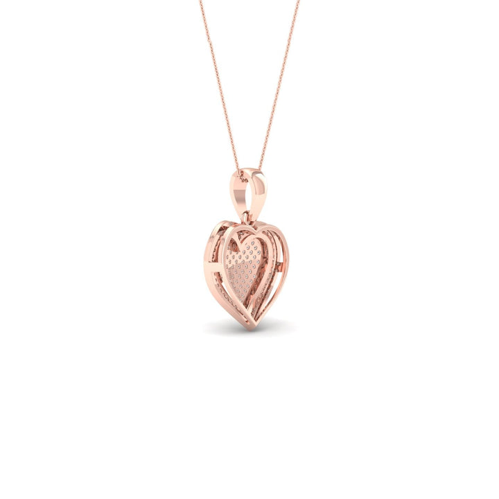 10K 0.33CT Diamond PEND