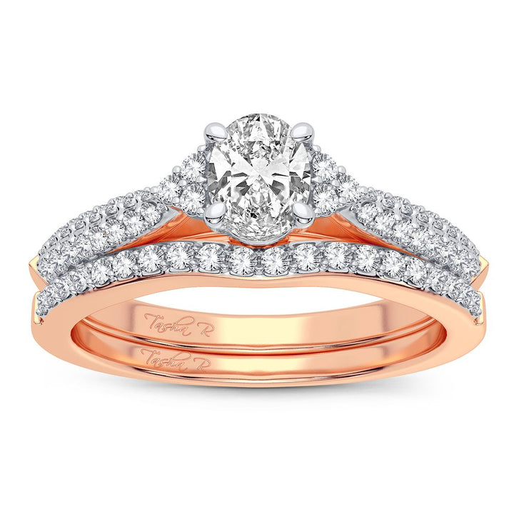 14K 0.60CT Diamond Bridal Ring