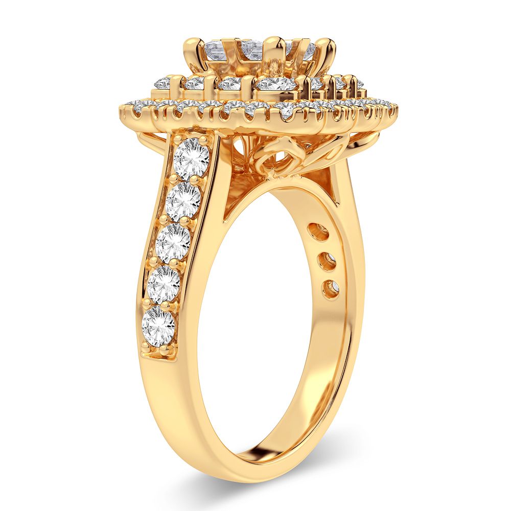 14K 2.00CT Diamond Bridal Ring